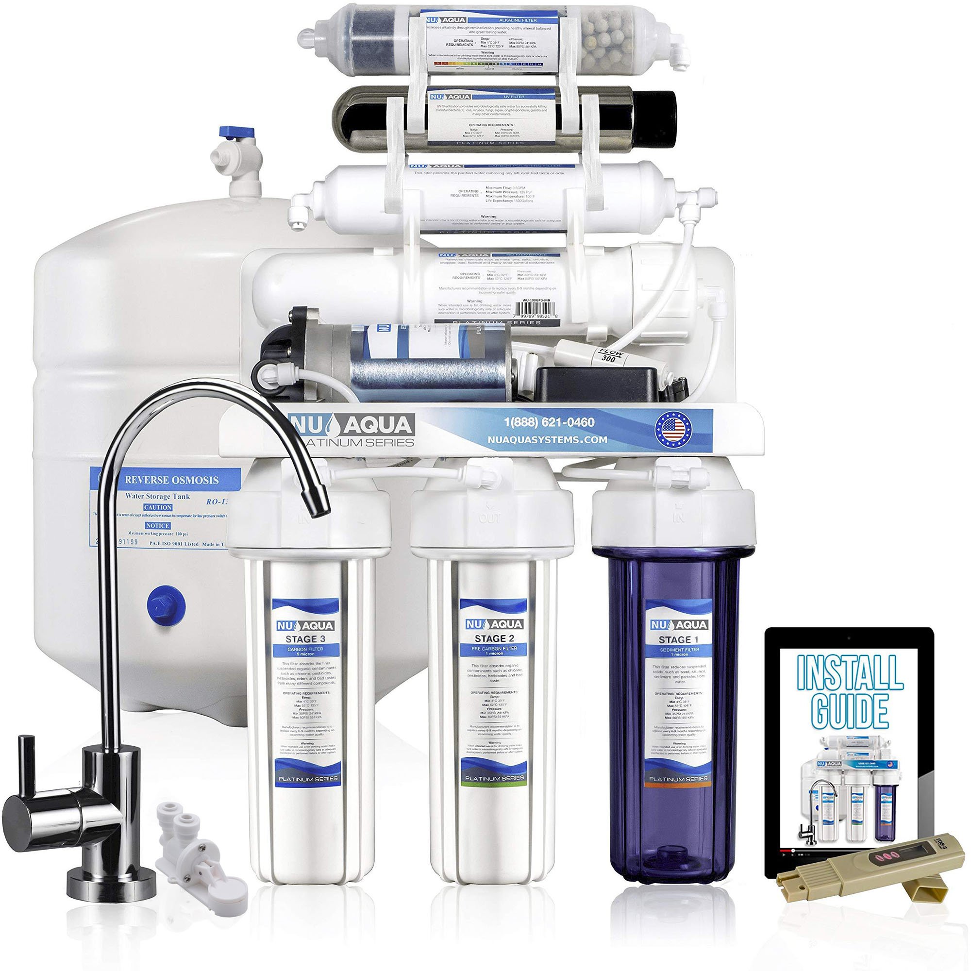 NU Aqua 7 Stage UV & Alkaline System